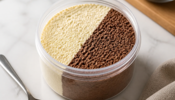 TIMBALE VANILLE - CHOCOLAT